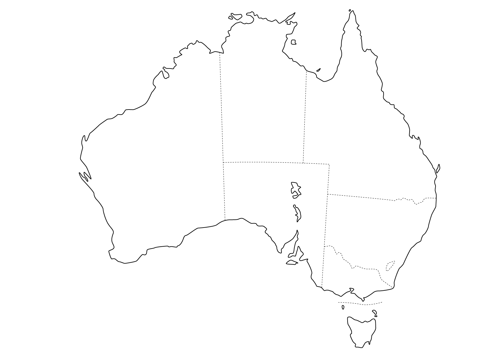Blank kart Australia