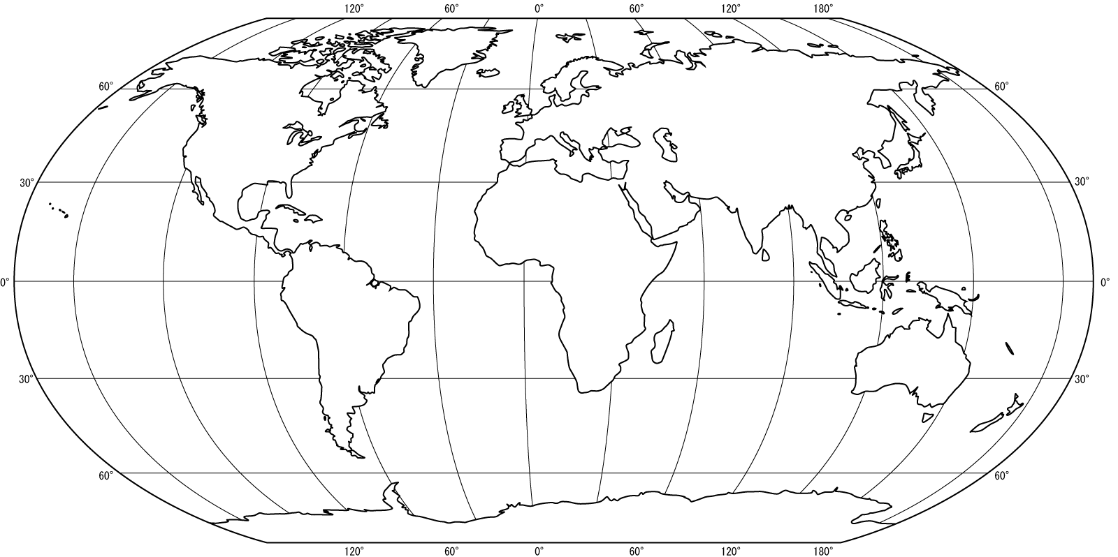 Blank Verdenskart